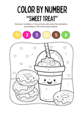Color by Number “Sweet Treat”